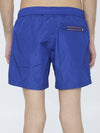 Logo Swim Shorts Bright Blue - MONCLER - BALAAN 3