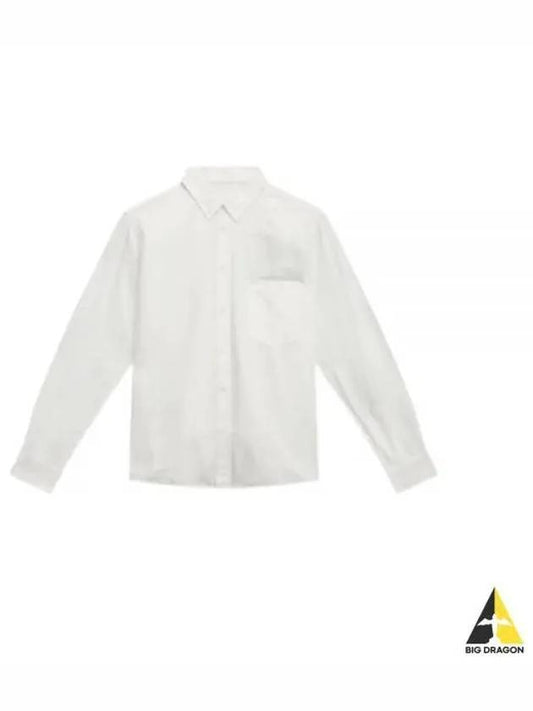 Jasolo Oxford Long Sleeve Shirt White - ISABEL MARANT - BALAAN 2