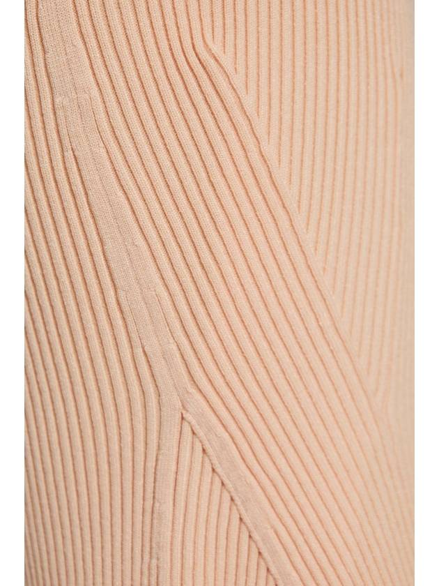 Victoria Beckham Ribbed Skirt, Women's, Orange - VICTORIA BECKHAM - BALAAN 5