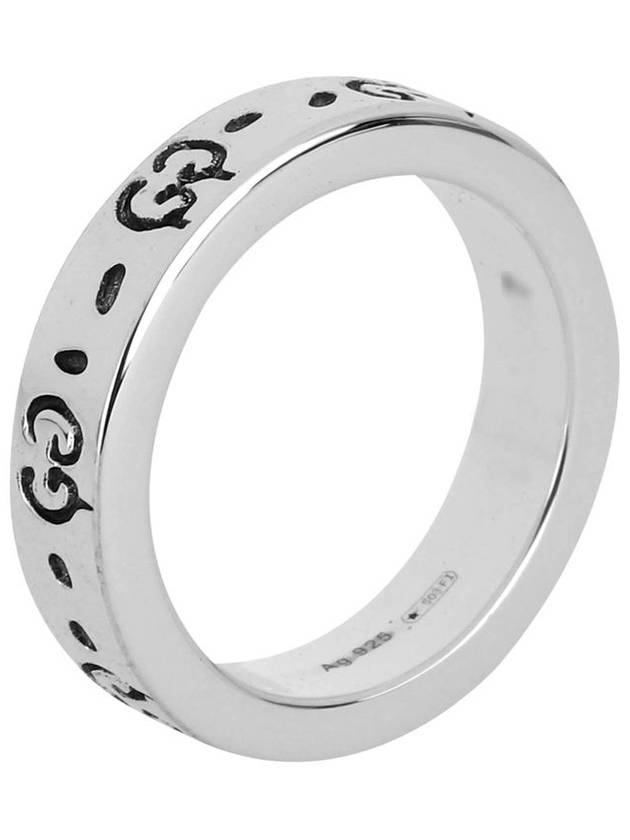 Ghost Ring Silver YBC477932001 - GUCCI - BALAAN 4