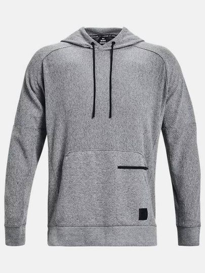 Men's UA Ottoman Fleece Hoodie Grey - UNDER ARMOUR - BALAAN 2