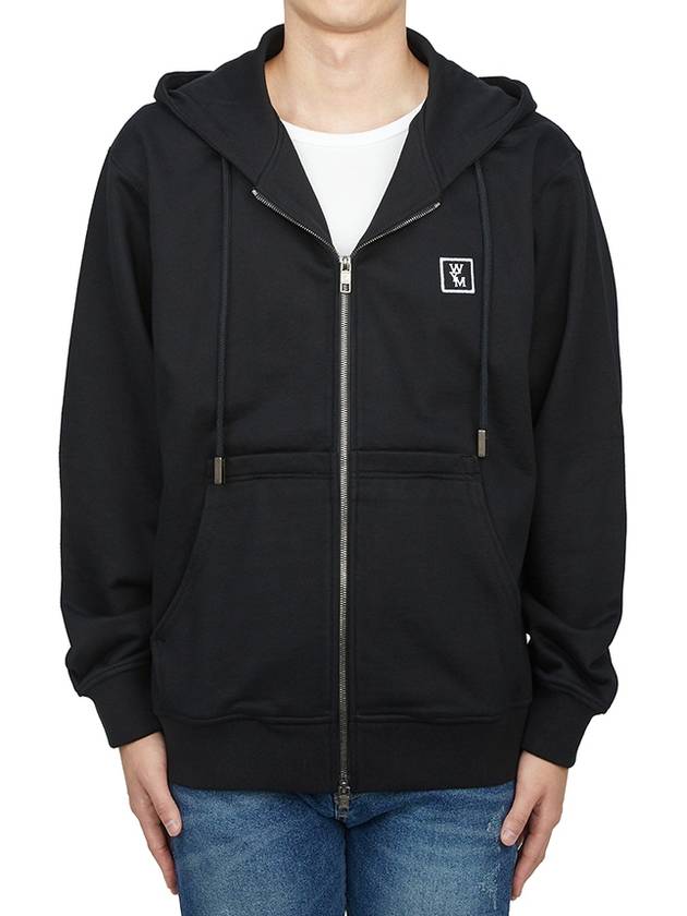 Back logo hooded zip up black - WOOYOUNGMI - BALAAN 3