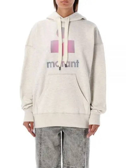 Pink Big Logo Hooded Top Beige - ISABEL MARANT - BALAAN 2