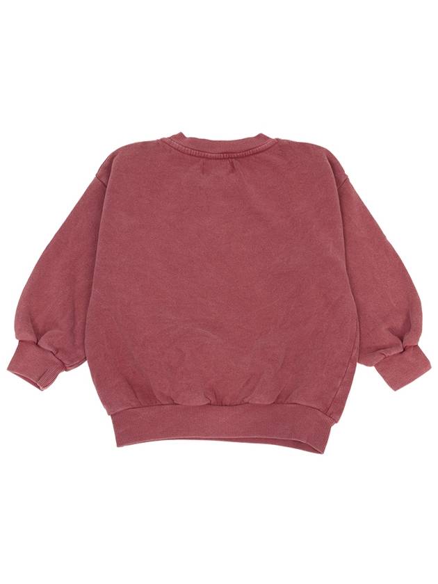 Kids Logo Graphic Sweatshirt Red - BOBO CHOSES - BALAAN 3