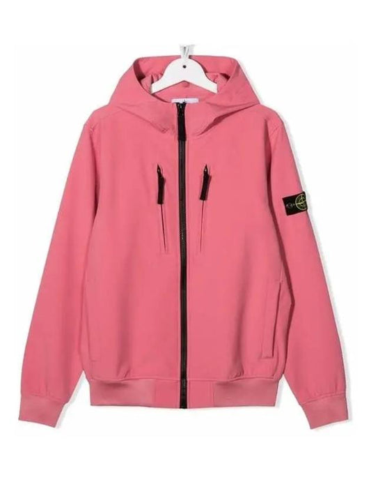 Stone Kids Waffen Patch Light Soft Shell Pink 761640134 V0087 14A Can be worn by adults - STONE ISLAND - BALAAN 2