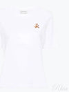 Speedy Fox Patch Comfort Short Sleeve T Shirt White - MAISON KITSUNE - BALAAN 2