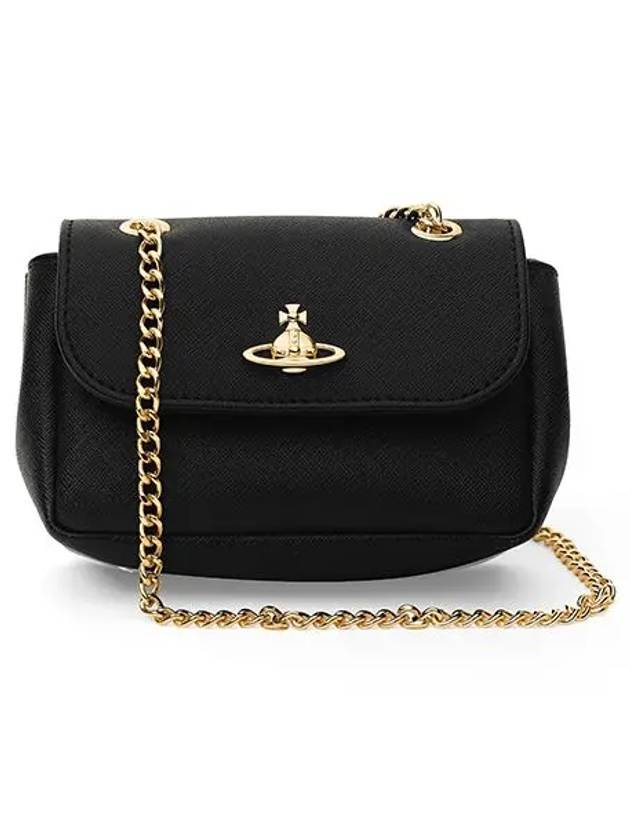 Logo Cross Bag Black - VIVIENNE WESTWOOD - BALAAN 2