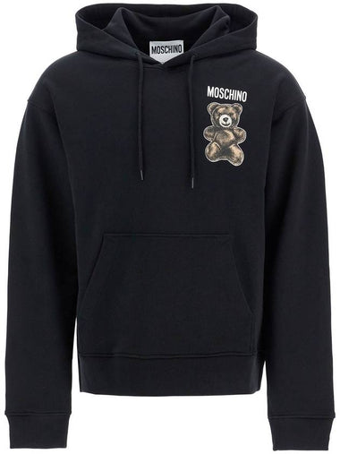 moschino teddy bear hooded sweat - MOSCHINO - BALAAN 1