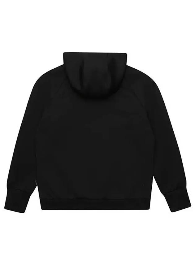 cushioned hooded sweatshirt 9413LXSPBLACK - BLACK&WHITE - BALAAN 2