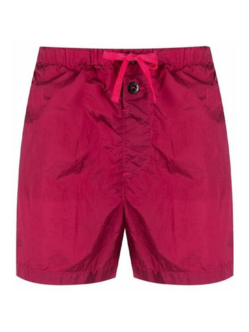 Nylon Metal Swim Shorts Purple - STONE ISLAND - BALAAN.