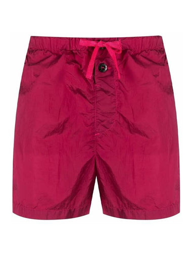 Nylon Metal Swim Shorts Pink - STONE ISLAND - BALAAN 1