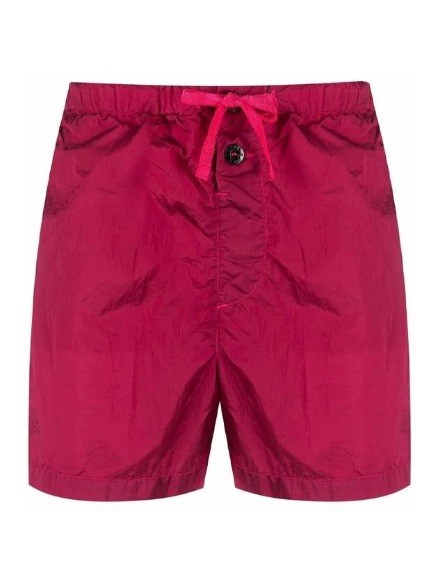 Nylon Metal Swim Shorts Pink - STONE ISLAND - BALAAN 1