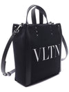 VLTN Eco Lab Small Tote Bag Black - VALENTINO - BALAAN 4