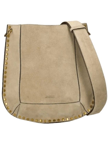 Oskan Hobo Suede Shoulder Bag Sand - ISABEL MARANT - BALAAN 1