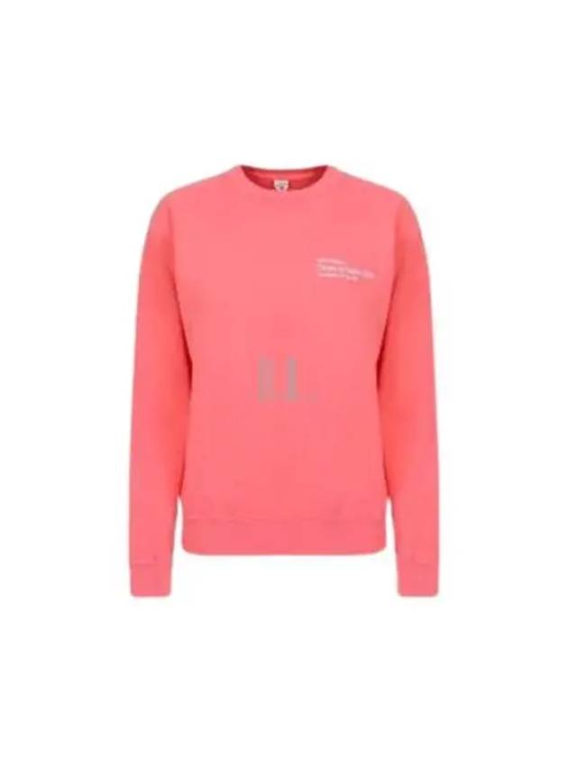 Fitness & Health Club Crew Neck Cotton Sweatshirt Strawberry - SPORTY & RICH - BALAAN 2