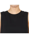 Silk Georgette Sleeveless Black - THEORY - BALAAN 7