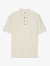 Cotton Short Sleeve Polo Shirt Dove - BOTTEGA VENETA - BALAAN 2