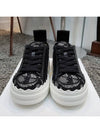 Lauren Lace Low Top Sneakers Black - CHLOE - BALAAN 3