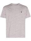 Men's Embroidery Logo Pony Classic Fit Short Sleeve T-Shirt Dark Vintage Heather Grey - POLO RALPH LAUREN - BALAAN 1