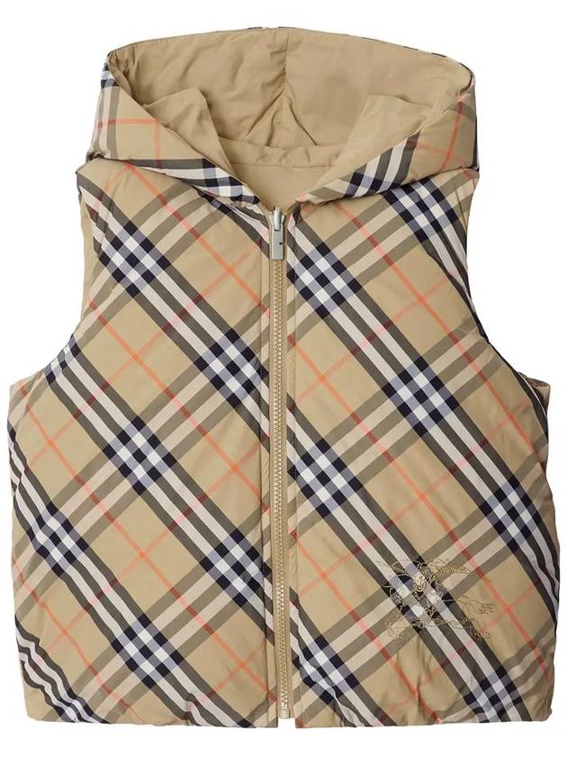 Kids Vest 8092537 KH6 AXEL G B9368 NEUTRALS - BURBERRY - BALAAN 3