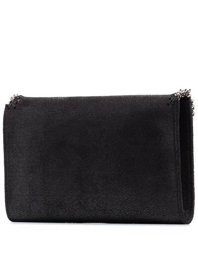 silver Falabella mini shoulder bag black - STELLA MCCARTNEY - BALAAN 3