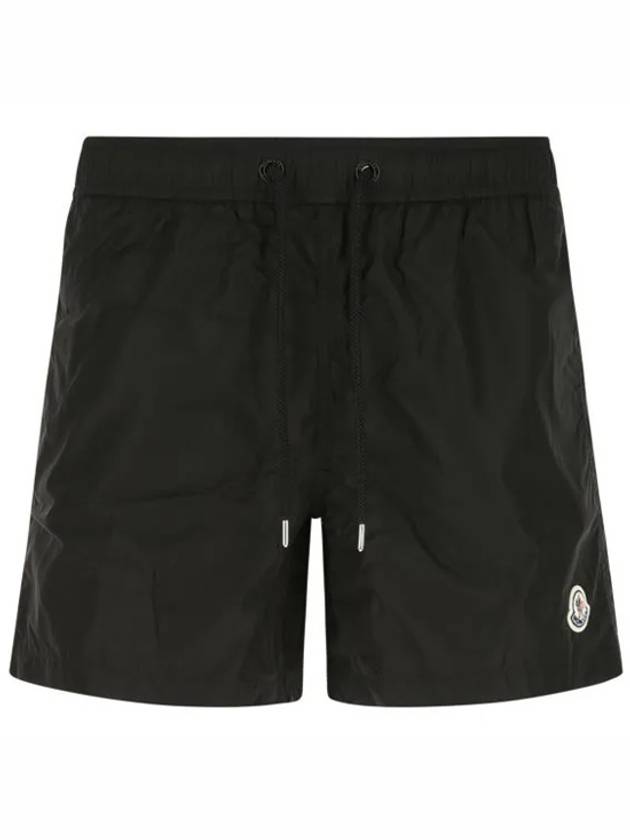 Logo Patch Swim Shorts Black - MONCLER - BALAAN 2