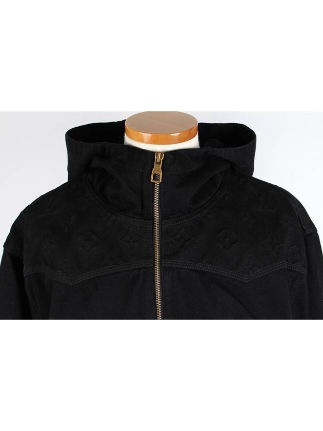 Carpenter monogram denim hooded jacket 54size - LOUIS VUITTON - BALAAN 7