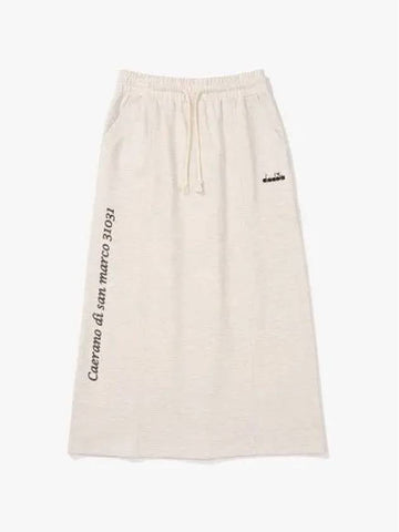 Diadora Comfy Skirt MELANGE GRAY - DIADORA - BALAAN 1