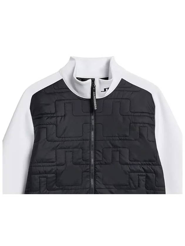 Quilt Hybrid Zip-Up Jacket Black - J.LINDEBERG - BALAAN 5