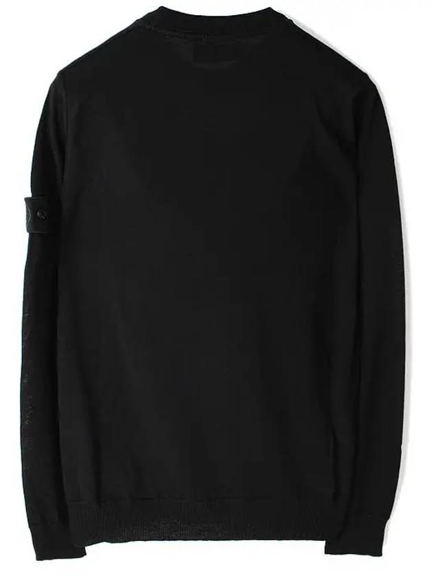 Stone Island Sweater 8115566FC V0029 Black - STONE ISLAND - BALAAN 3