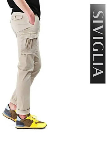 Chino slim cargo pants 270450 - SIVIGLIA - BALAAN 1