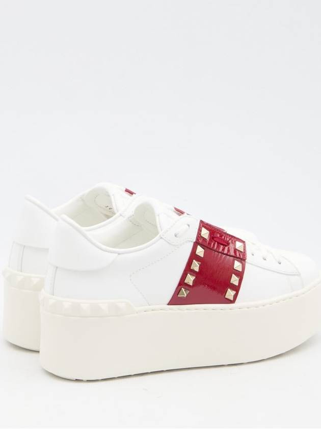 Flatform Rockstud Untitled Sneakers - VALENTINO - BALAAN 3