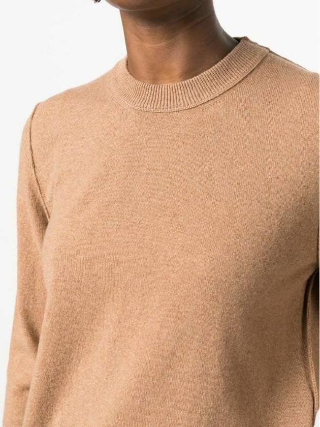 Eco Cashmere Knit Top Beige - MAISON MARGIELA - BALAAN 4