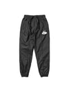 Double Swoosh Woven Track Pants Black - NIKE - BALAAN 1