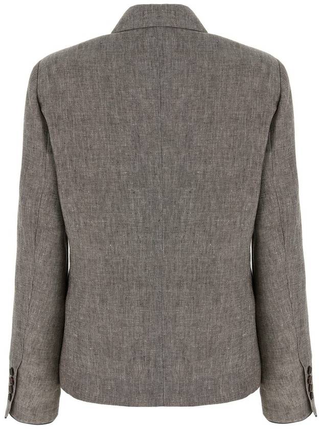 Brunello Cucinelli Double-Breasted Blazer - BRUNELLO CUCINELLI - BALAAN 2