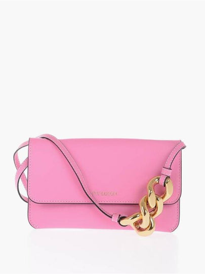 Logo Print Small Shoulder Bag Pink - JW ANDERSON - BALAAN 2