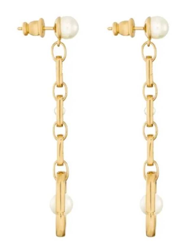 30 Montaigne Jolie Earrings Gold - DIOR - BALAAN 3