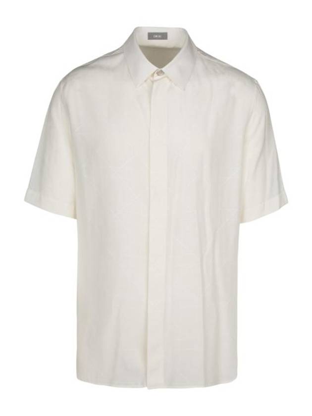 Christian long sleeve shirt 493C516A6067 030 IVORY - DIOR - BALAAN 1