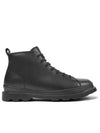 Brutus Leather Ankle Boots Black - CAMPER - BALAAN.