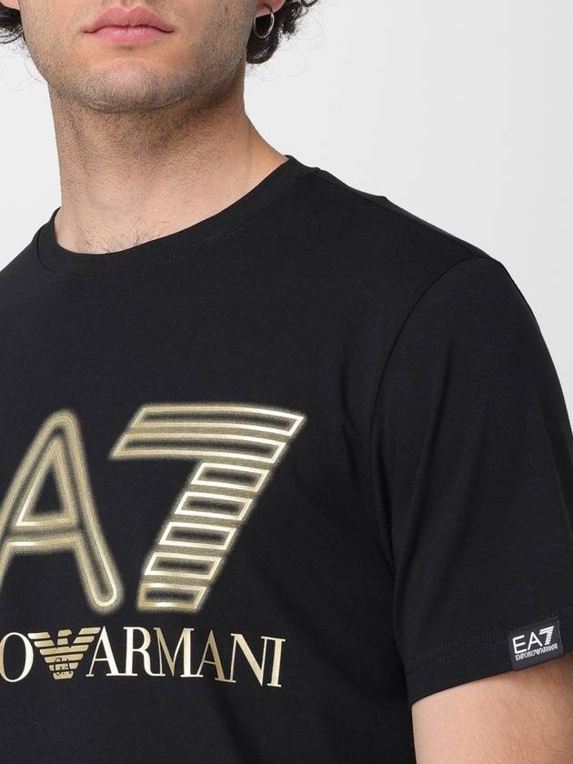 T-shirt di cotone Ea7 - EMPORIO ARMANI - BALAAN 3