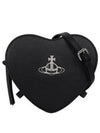 Louise Heart Cross Bag Black - VIVIENNE WESTWOOD - BALAAN 2