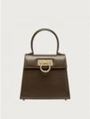 Iconic Calfskin Tote Bag Brown - SALVATORE FERRAGAMO - BALAAN 2