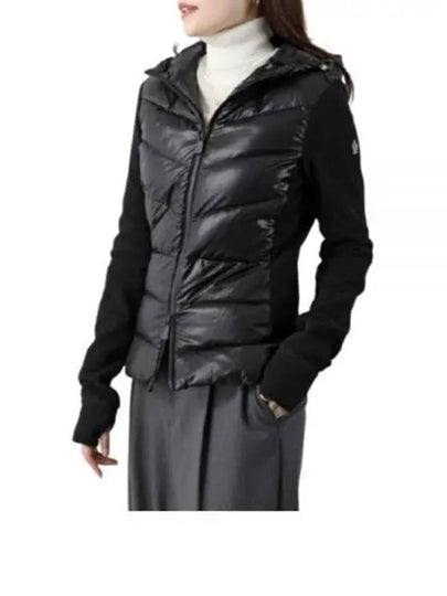 Grenoble Fleece Hooded Padding Black - MONCLER - BALAAN 2