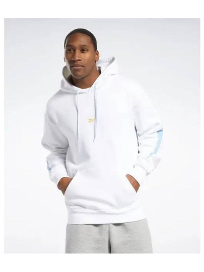 BB Basketball Fleece Hoodie White - REEBOK - BALAAN 2