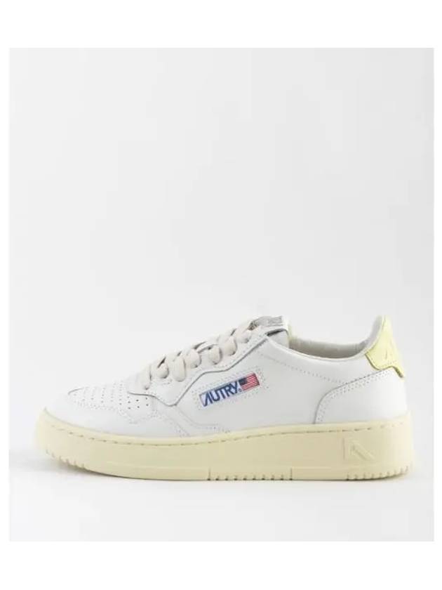 Medalist Yellow Tab Low Top Sneakers White - AUTRY - BALAAN 2