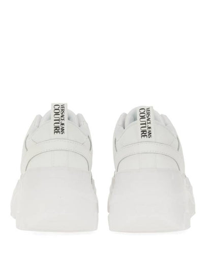 Jeans Couture Speedtrack Low Top Sneakers White - VERSACE - BALAAN 2