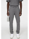 Alpha Track Pants Dark Grey Melange - J.LINDEBERG - BALAAN 3