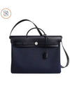 Herbag Messenger 39 Tote Bag Marine - HERMES - BALAAN 2