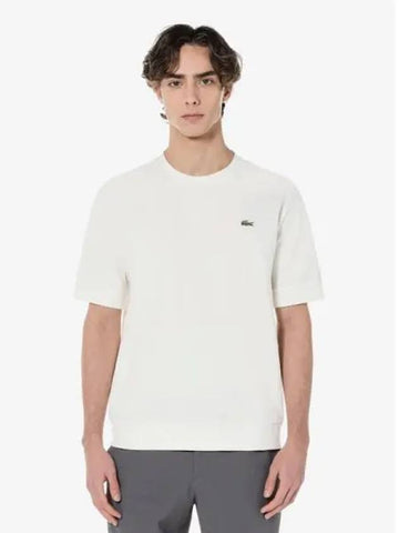 Men s Overfit Ottoman Solid T shirt TH542E 54GFJ Domestic Product GQ2N24012483752 - LACOSTE - BALAAN 1