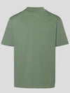 Le Gros Grain Logo Short Sleeve T-Shirt Green - JACQUEMUS - BALAAN 3